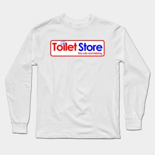 Toilet Store: Fine Suits and Tailoring Long Sleeve T-Shirt